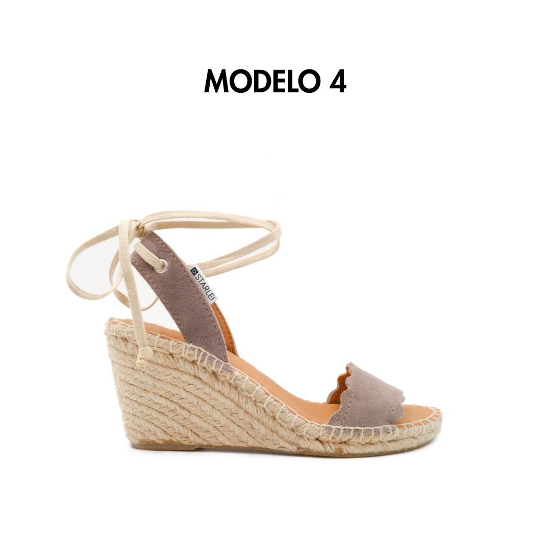 Curso alpargatas de piel