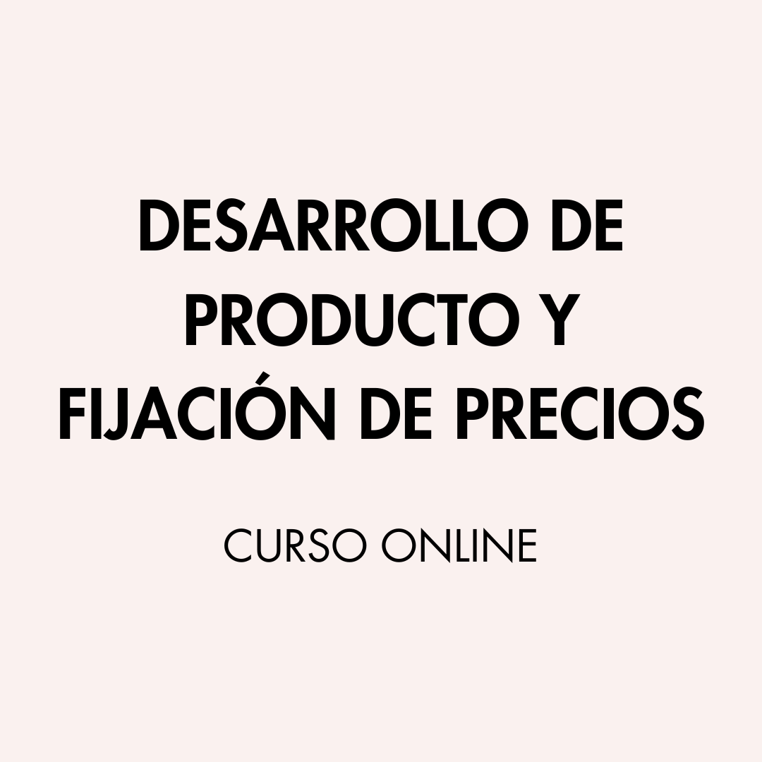 Desarrollo de Producto y Fijación de Precios