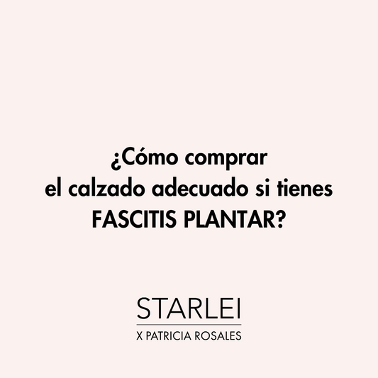 ¿Cómo comprar el calzado adecuado si tienes fascitis plantar?