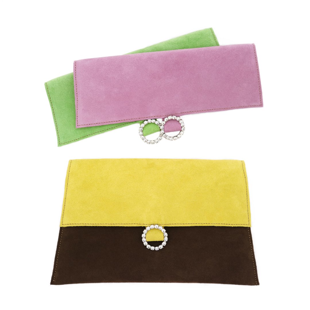Bolsos de mano para invitada a boda. También personalizables.