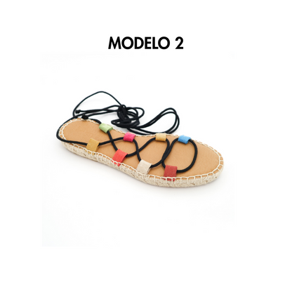 Curso alpargatas de piel