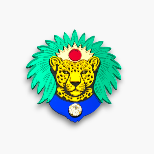 JAGUAR MAYA CON PENACHO