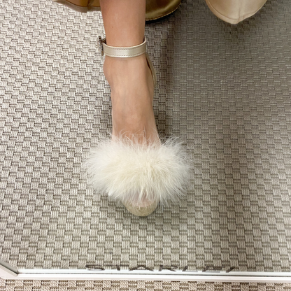 Ballin Marabou Champagne 