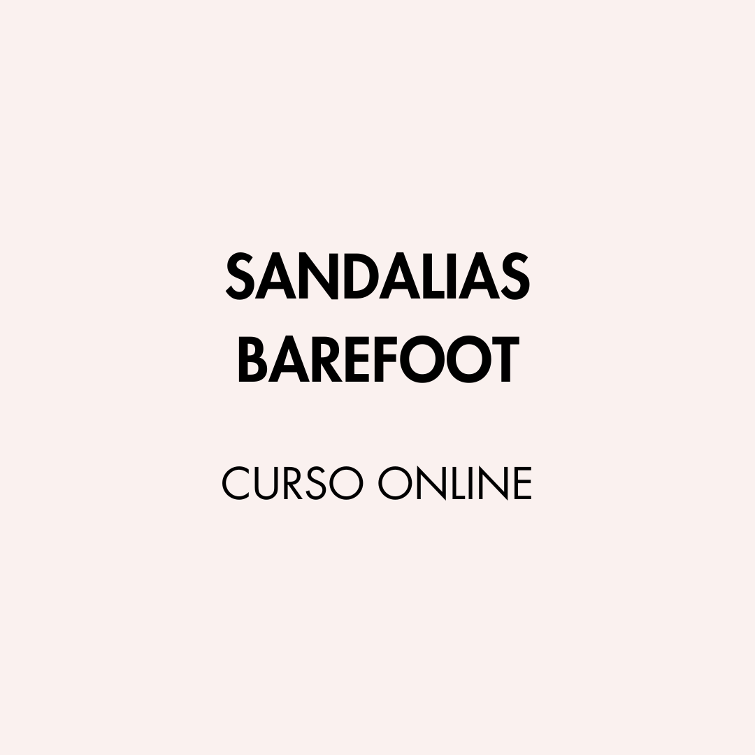 Curso Sandalias Barefoot estilo griego