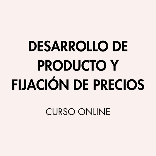 Desarrollo de Producto y Fijación de Precios