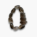 Pulsera búho cuarzo ahumado