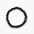 Pulsera ébano y topacio imperial