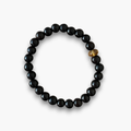 Pulsera topacio imperial y ébano
