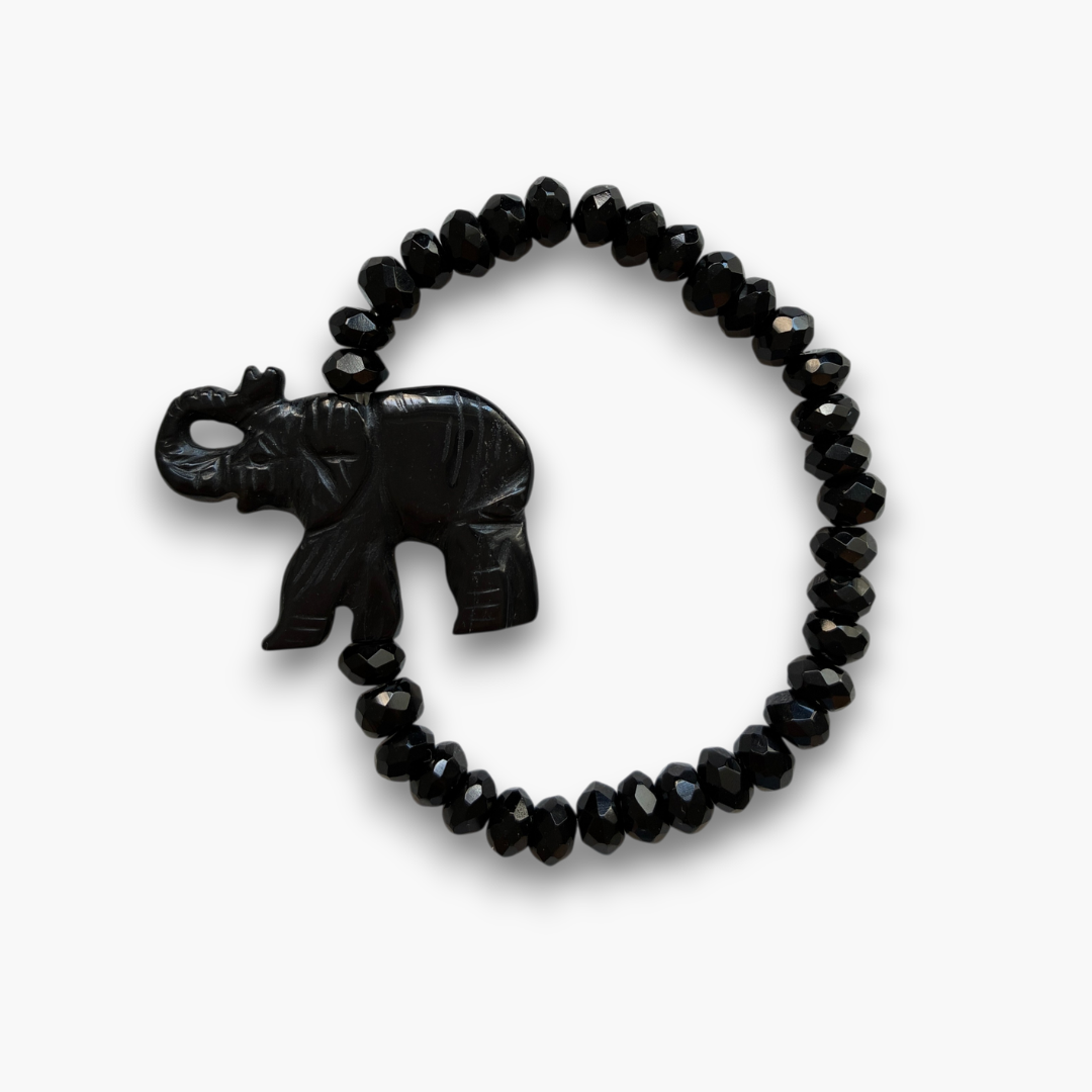 Pulsera elefante ónix